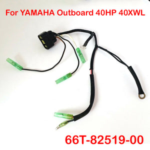 CDI Unit cable for Yamaha Outboard Parts Parsun Hidea Powertec 2 Stroke 40HP 66T-82519-00