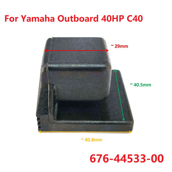 2Pcs Rubber Damper For Yamaha 40HP Outboard Engine 2Stroke Parsun Hidea 676-44533-00