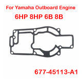 powerhead base gasket  677-45113-00 For Yamaha Outboard 6HP 8HP E8D Powerhead base gasket replaces 677-45113-A0