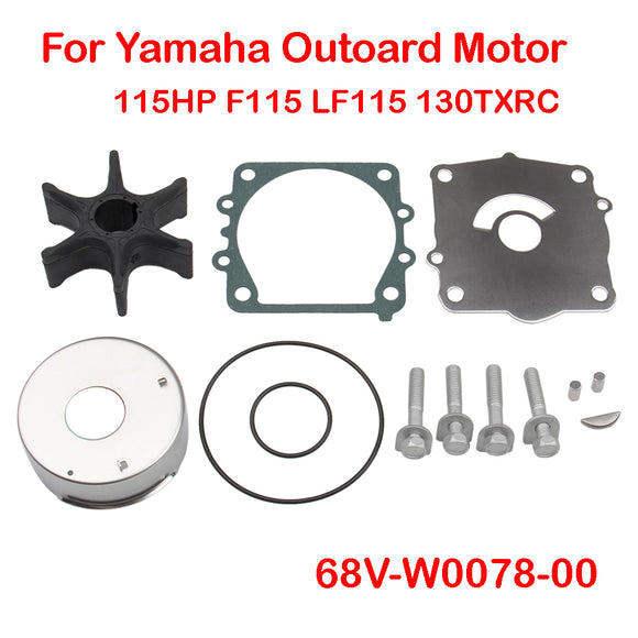 Water Pump Impeller Kit For Yamaha Outoard Motor 115HP F115 LF115 130TXRC ;68V-W0078-00;18-3442