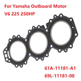 Cylinder Head Gasket For Yamaha Outboard Motor V6 225 250HP 61A-11181-A1;69L-11181-00