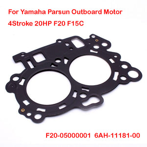Cylinder Head Gasket For Yamaha Outboard Motor 4Stroke 20HP F20 F15C Parsun F20-05000001 F20B F15B 6AH-11181-00