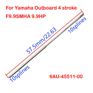 Boat Motor Drive Shaft Short For Yamaha Outboard F9.9SMHA 4 stroke 9.9HP 6AU-45511-00-00