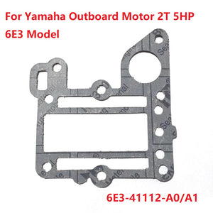 Exhaust Gasket For Yamaha Outboard Engine Motor 2T 5HP 6E3 Model 6E3-41112-A0