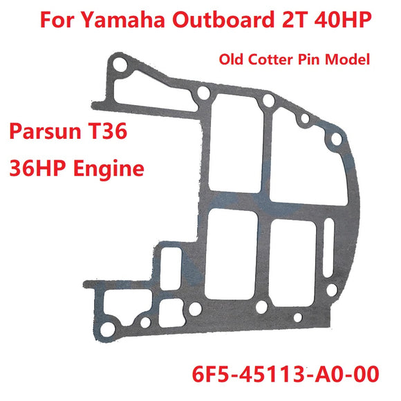Upper Casing Gasket For Yamaha Outboard Motor 2T 40HP Old Cotter Pin Model Parsun T36 36HP Engine 6F5-45113-A0