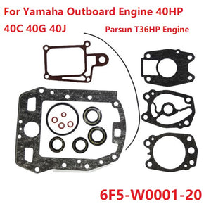 Upper Casing Gasket Kit For Yamaha Outboard Engine 40HP 40C 40G 40J,Parsun T36HP Engine 6F5-W0001-20