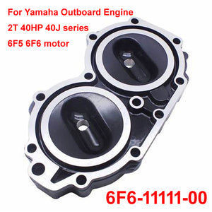 Boat Cylinder Head For Yamaha Outboard Engine 2T 40HP 40J 6F5 6F6-11111-00