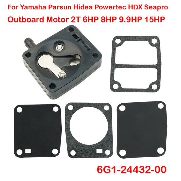 Carburetor Fuel Gasket Kit For Yamaha Outboard Motor 2T 6HP 8HP 9.9HP 15HP Parsun Hidea Powertec HDX Seapro Engines 6G1-24432