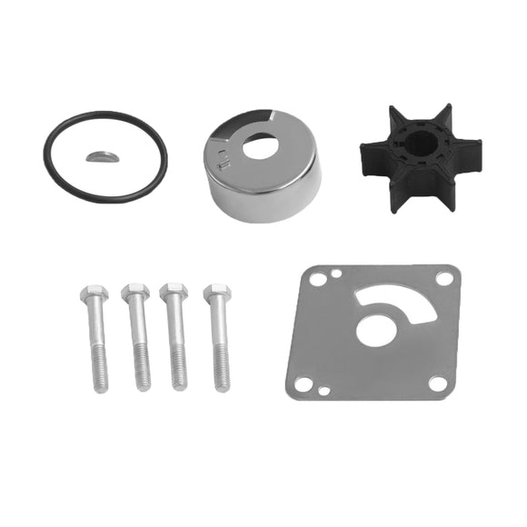 Water Pump Impeller Kit For Yamaha Outboard Lower Unit Parts 2T 20HP 25HP 18-3431 6L2-W0078-00