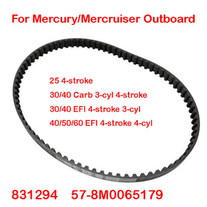 Timing Belt For Mercury Outboard Motor Optimax 60HP 4T 57-8M0151040 Mercruiser