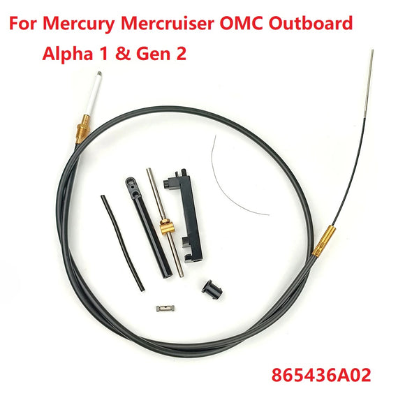 Boat Lower Shift Cable Alpha 1 & Gen 2 For Mercury Mercruiser OMC Outboard 865436A02