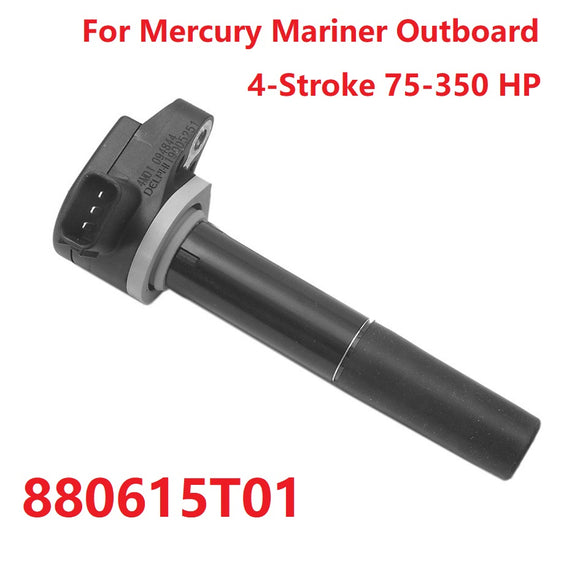 Boat Pencil Coil For Mercury Mariner Outboard Motor Verado 4-Stroke 75-350 HP 339-880615T01 8M6002327 880615T01