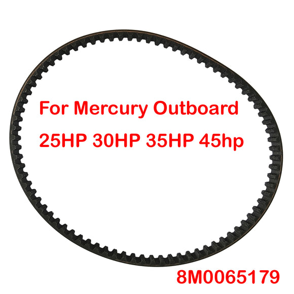 Timing Belt for Mercury Outboard 25HP 30HP 35HP 45hp 4 stroke Replaces 8M0065179