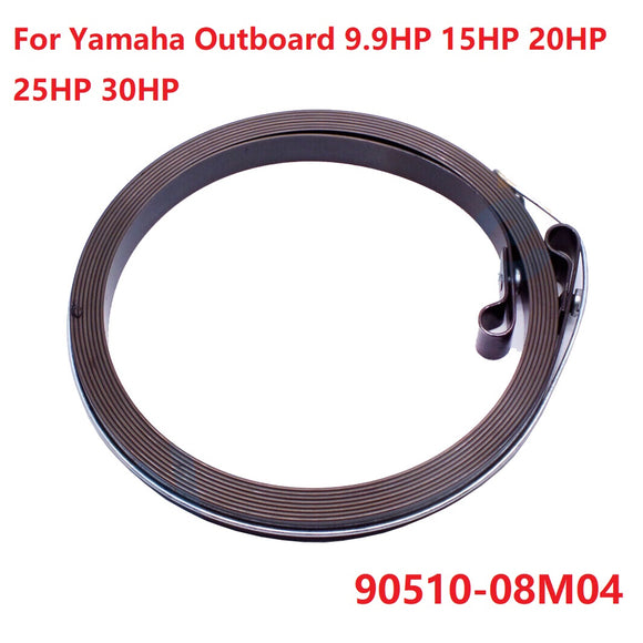 Boat Motor Spiral Starter Spring For Yamaha Outboard 9.9HP 15HP 30HP 20HP 25HP 90510-08M04