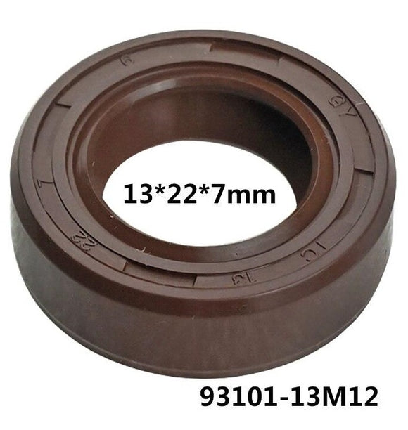 Oil Seal For Yamaha Outboard Motor 2T Parsun Hidea HDX SEAPRO 3HP 4HP 5HP Size 13*22*7mm 93101-13M12