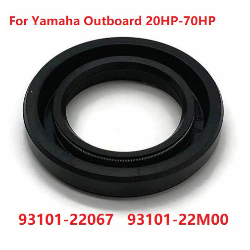 2Pcs Oil Seal S-Type 93101-22M00 For Yamaha Outboard 20HP - 70HP 2/4-stroke