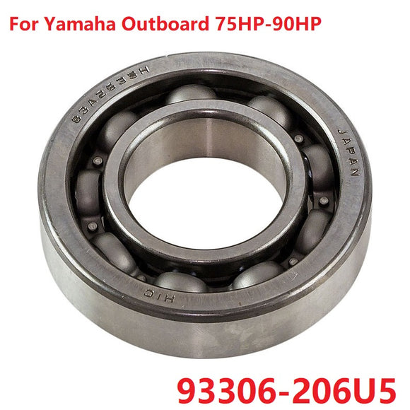 Ball Lower Main Crankshaft Bearing For Yamaha Outboard 75-90hp 3cyl 93306-206U5