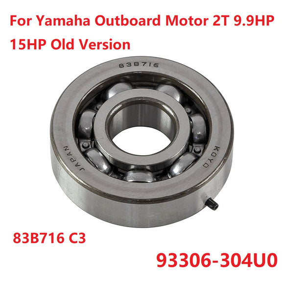 Japan Crank Bottom Bearing For Yamaha Outboard Motor 2T 9.9HP 15HP Old Version 93306-304U0 83B716 C3