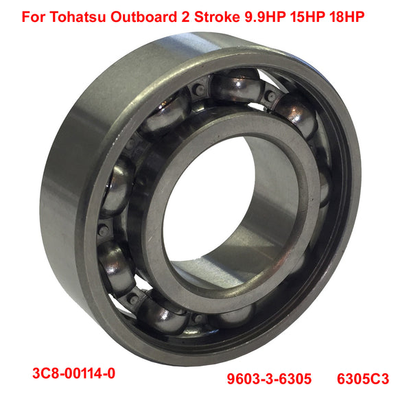 Bearing For Tohatsu Outboard 2 Stroke 9.9HP 15HP 18HP 3C8-00114-0 9603-3-6305