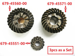 Boat Outboard Engine 679-45551-00 Pinion & 679-45571-00 Reverse & 679-45560-01 Forward Gear for Yamaha 40hp old model Boat Motor