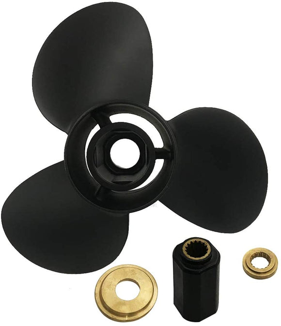 Boat Propeller Fit Tohatsu Outboard Engine 60hp 70hp 75hp 90hp 115hp 120hp 140hp BFT60 BFT75 BFT90 BFW60 15 Tooth Spline