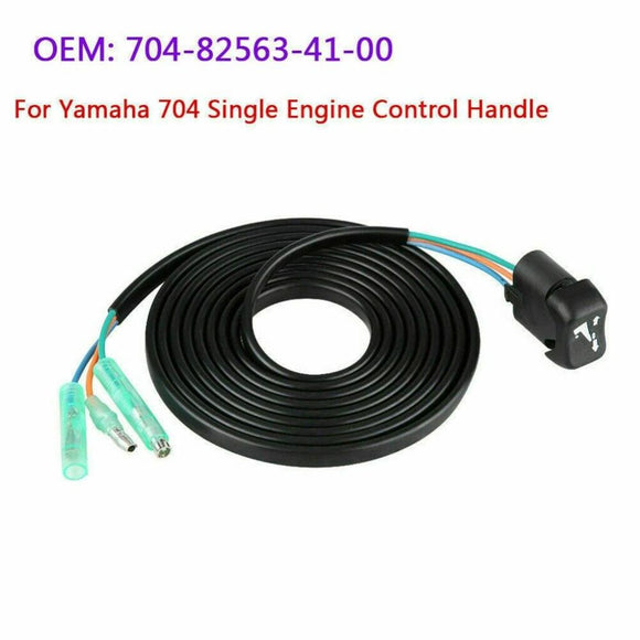 Trim & Tilt Switch Assy For Yamaha 704 Single Engine Control Handle 704-82563-41-00